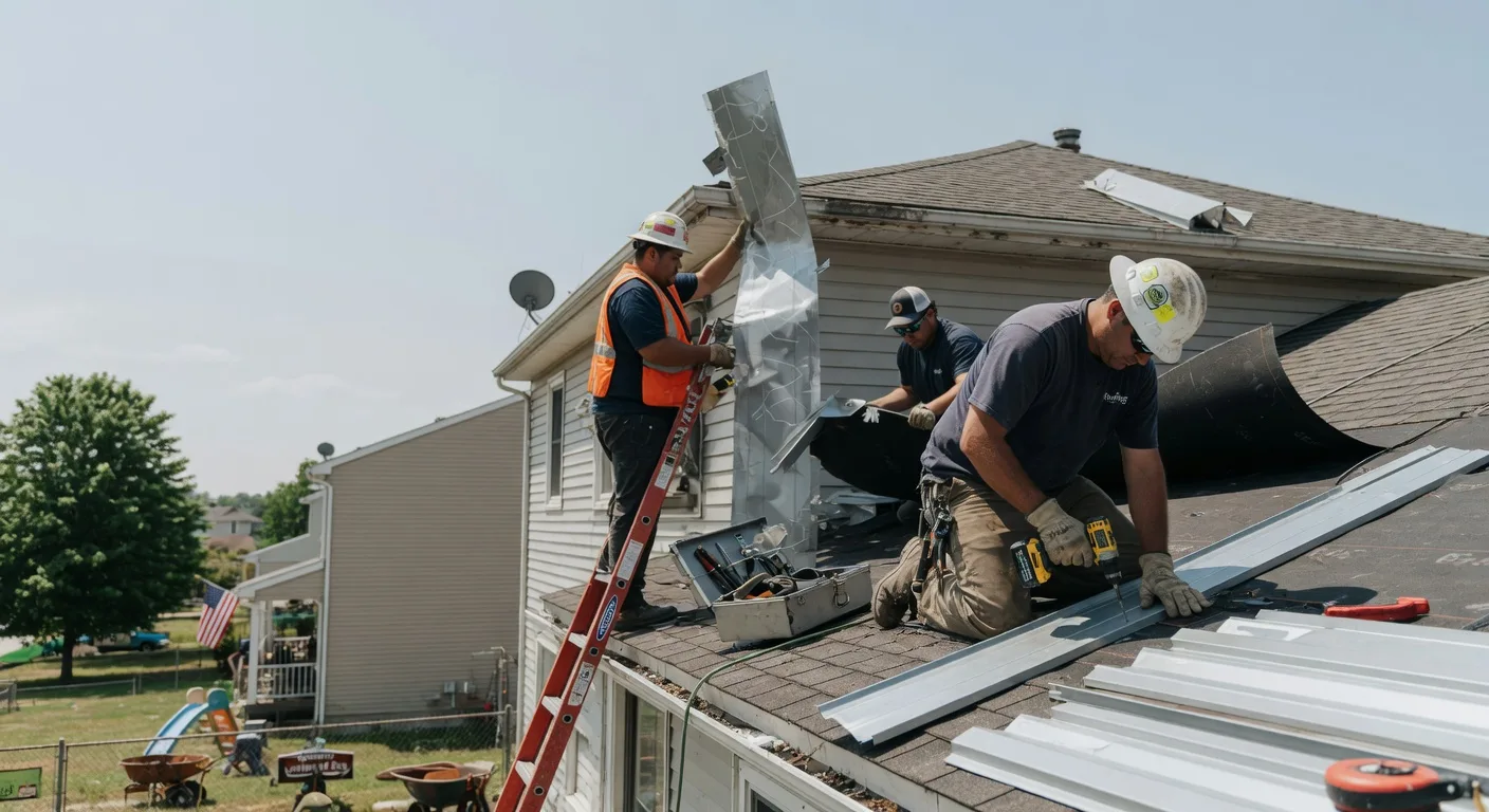 Metal Roofing Installation in Welling, OK near me